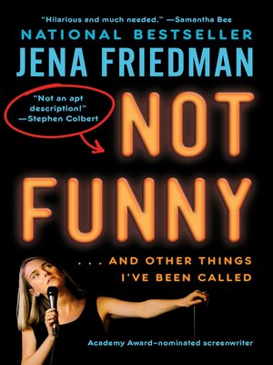 cover image of Not Funny: Essays on Life, Comedy, Culture, Et Cetera